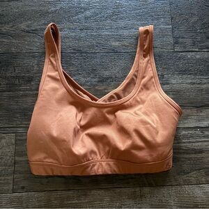 Aerie sweat cardio most support sports bra orange